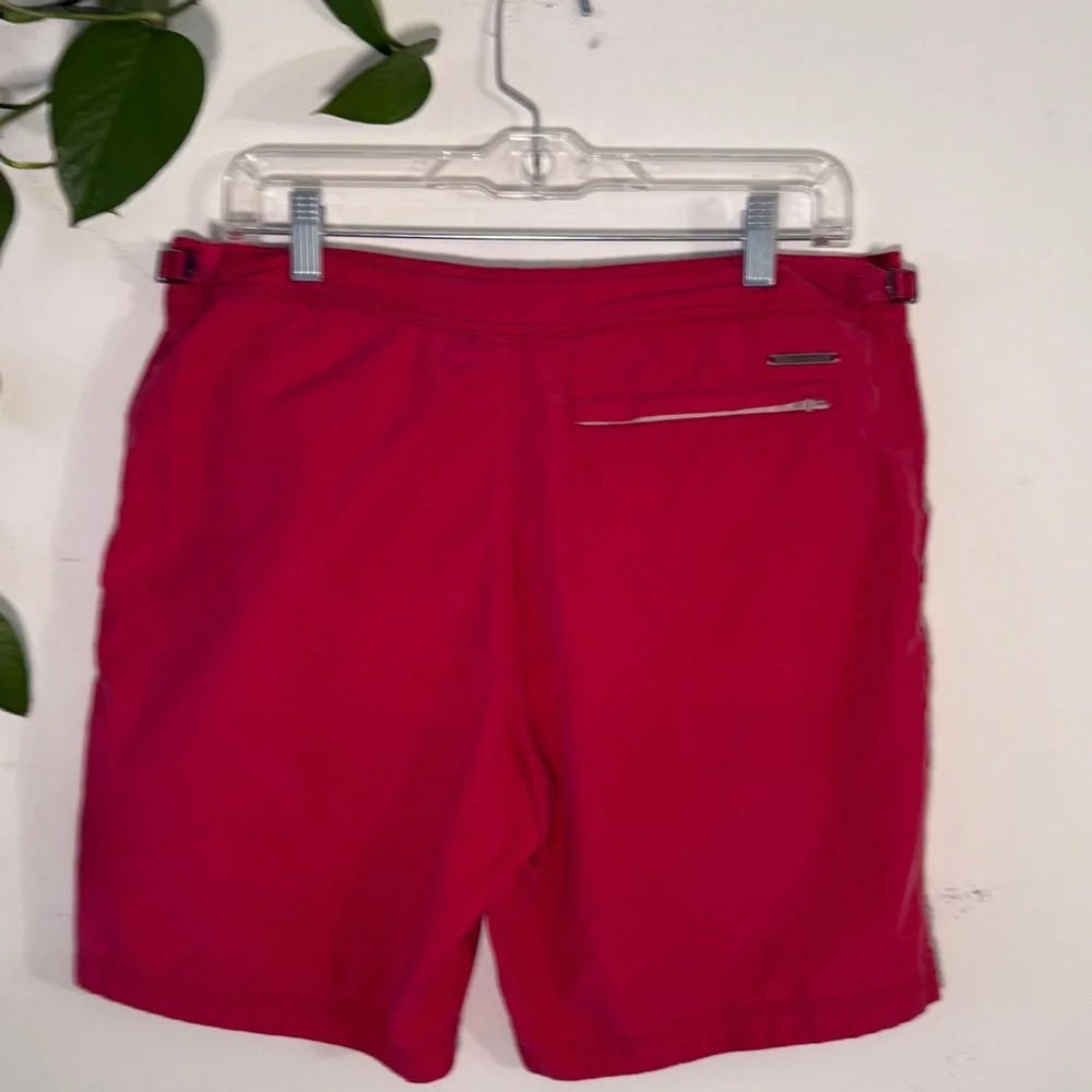 Burberry Red‎ Swim Trunks